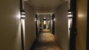 ココホテル金沢香林坊の廊下